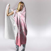 Tiare Tahiti Hooded Blanket Pink Polynesia Motifs LT05 - Polynesian Pride