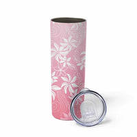 Tiare Tahiti Skinny Tumbler Pink Polynesia Motifs - Polynesian Pride
