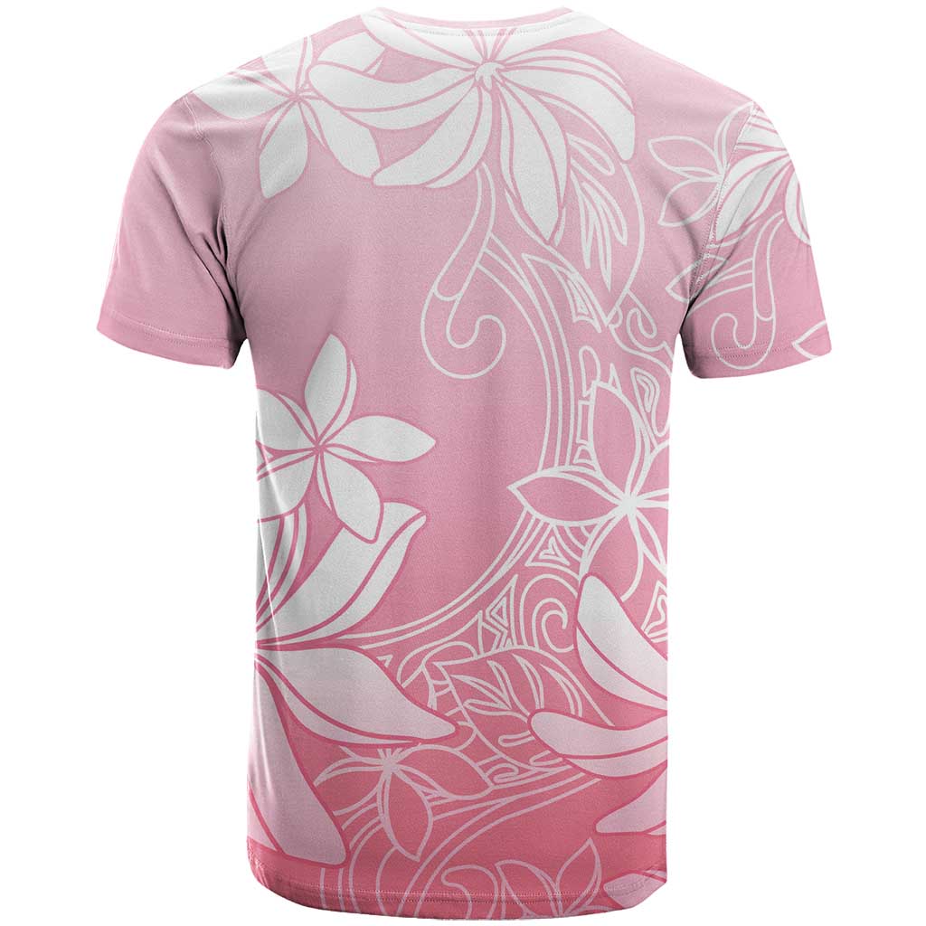 Tiare Tahiti T Shirt Pink Polynesia Motifs - Polynesian Pride