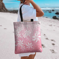 Tiare Tahiti Tote Bag Pink Polynesia Motifs - Polynesian Pride