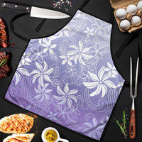 Tiare Tahiti Apron Purple Polynesia Motifs - Polynesian Pride