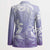 Tiare Tahiti Blazer Purple Polynesia Motifs - Polynesian Pride