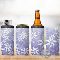 Tiare Tahiti 4 in 1 Can Cooler Tumbler Purple Polynesia Motifs - Polynesian Pride