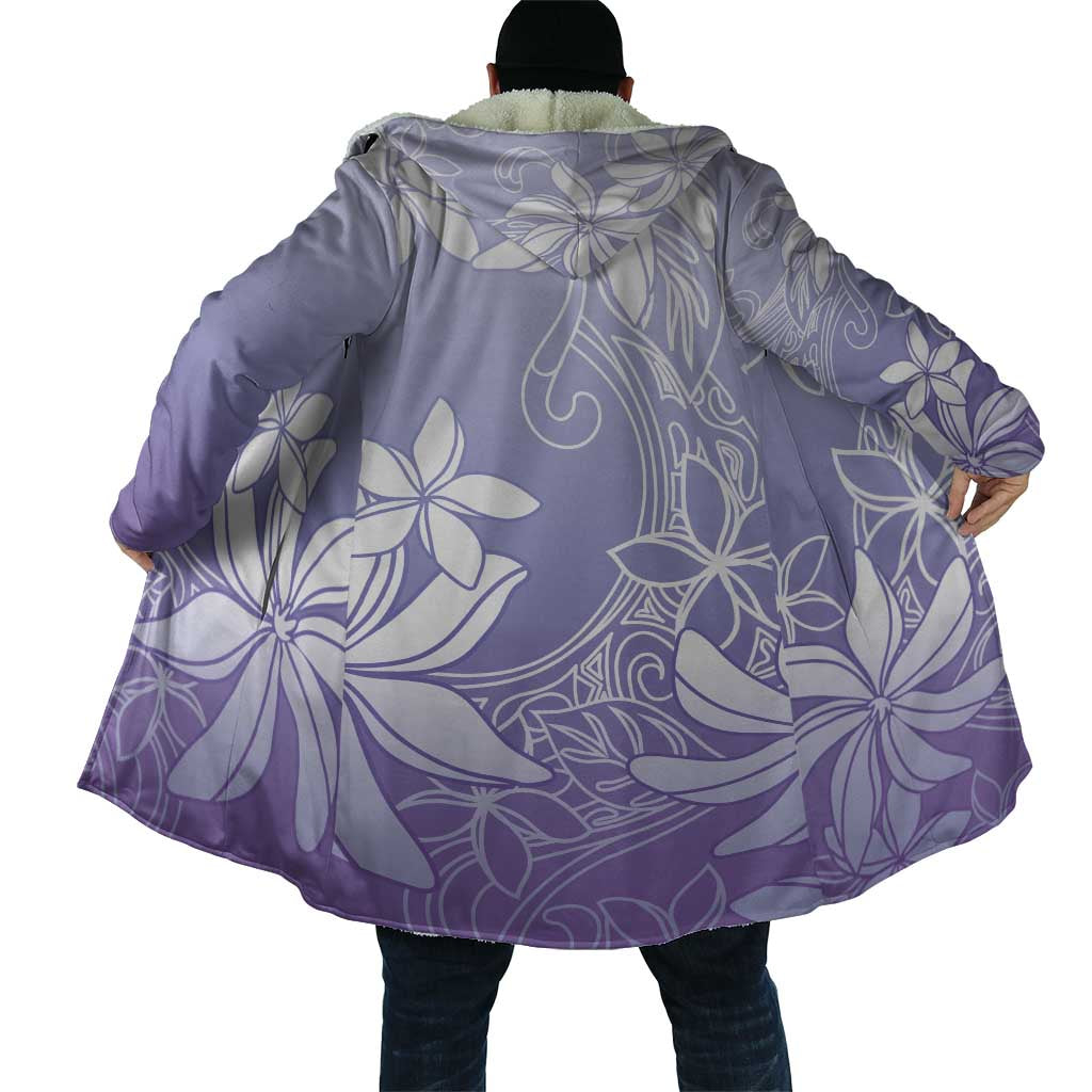 Tiare Tahiti Cloak Purple Polynesia Motifs - Polynesian Pride