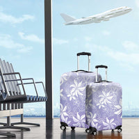 Tiare Tahiti Luggage Cover Purple Polynesia Motifs LT05 - Polynesian Pride
