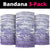 Tiare Tahiti Neck Gaiter Purple Polynesia Motifs - Polynesian Pride