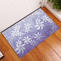 Tiare Tahiti Rubber Doormat Purple Polynesia Motifs - Polynesian Pride