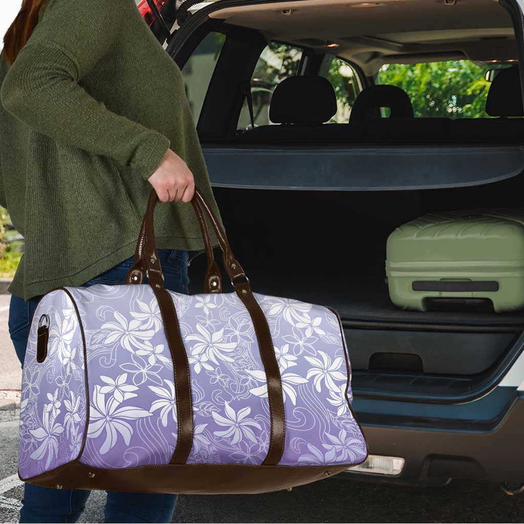 Tiare Tahiti Travel Bag Purple Polynesia Motifs LT05 - Polynesian Pride