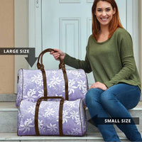 Tiare Tahiti Travel Bag Purple Polynesia Motifs LT05 - Polynesian Pride