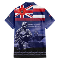 Hawaii Pearl Harbor Remembrance Day Family Matching Puletasi and Hawaiian Shirt Flag Style