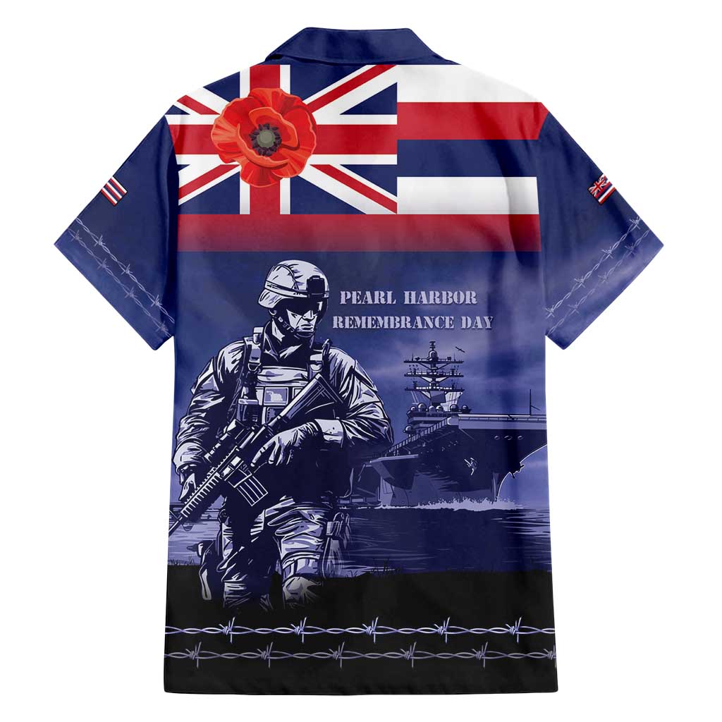 Hawaii Pearl Harbor Remembrance Day Family Matching Tank Maxi Dress and Hawaiian Shirt Flag Style LT05 - Polynesian Pride