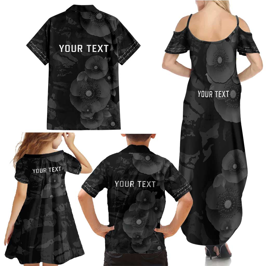 Personalized Pearl Harbor Remembrance Day Family Matching Summer Maxi Dress and Hawaiian Shirt We Will Always Remember LT05 - Polynesian Pride
