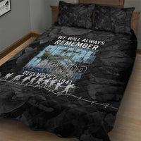 Pearl Harbor Remembrance Day Quilt Bed Set We Will Always Remember