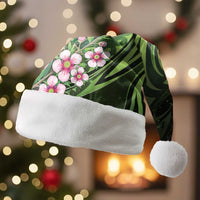 New Zealand Aotearoa Kakapo Christmas Santa Hat Maori Pattern With Manuka Galaxy Style - Polynesian Pride