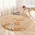 New Zealand Auckland Folk Festival Round Carpet Vintage Style LT05 - Polynesian Pride