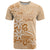 Personalised New Zealand Auckland Folk Festival T Shirt Vintage Style LT05 Brown - Polynesian Pride