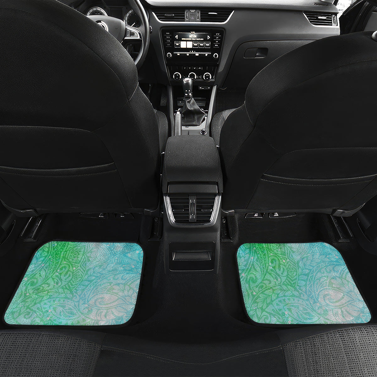 Couple Sea Turtle One Love One Heart Car Mats LT05 - Polynesian Pride