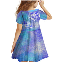 Couple Blue Sea Turtle Heart Love Family Matching Mermaid Dress and Hawaiian Shirt LT05 - Polynesian Pride