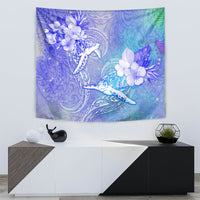 Couple Blue Sea Turtle Heart Love Tapestry LT05 - Polynesian Pride