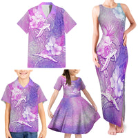 Couple Sea Turtle Love Give Us A Fairytale Family Matching Tank Maxi Dress and Hawaiian Shirt LT05 - Polynesian Pride