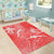Polynesia Sea Turtle Couple Area Rug Happy Valentine Day Red LT05 - Polynesian Pride