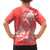 Polynesia Sea Turtle Couple Family Matching Long Sleeve Bodycon Dress and Hawaiian Shirt Happy Valentine Day Red LT05 - Polynesian Pride