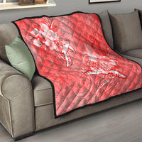 Polynesia Sea Turtle Couple Quilt Happy Valentine Day Red LT05 - Polynesian Pride