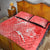 Polynesia Sea Turtle Couple Quilt Bed Set Happy Valentine Day Red LT05 - Polynesian Pride