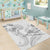 Polynesia Sea Turtle Couple Area Rug Happy Valentine Day White LT05 - Polynesian Pride