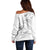 Polynesia Sea Turtle Couple Off Shoulder Sweater Happy Valentine Day White LT05 - Polynesian Pride