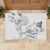 Polynesia Sea Turtle Couple Rubber Doormat Happy Valentine Day White LT05 - Polynesian Pride