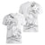 Polynesia Sea Turtle Couple Women V Neck T Shirt Happy Valentine Day White LT05 - Polynesian Pride