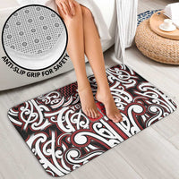 Custom Aotearoa Ngapuhi Bathroom Set Maori Tribal Pattern Mix Poutama