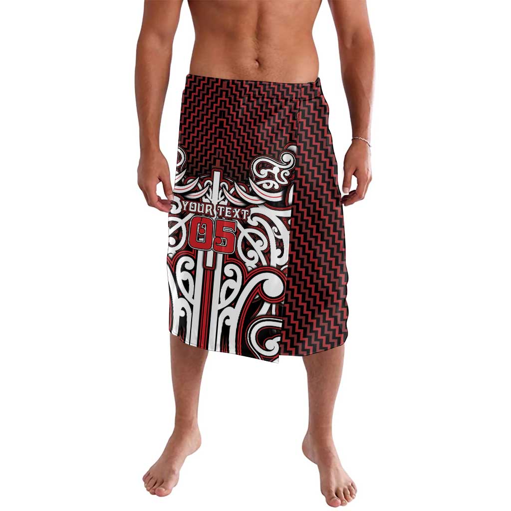 Custom Aotearoa Ngapuhi Lavalava Maori Tribal Pattern Mix Poutama