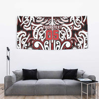 Custom Aotearoa Ngapuhi Tapestry Maori Tribal Pattern Mix Poutama