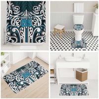 Custom Aotearoa Ngati Porou Bathroom Set Maori Tribal Pattern Mix Poutama