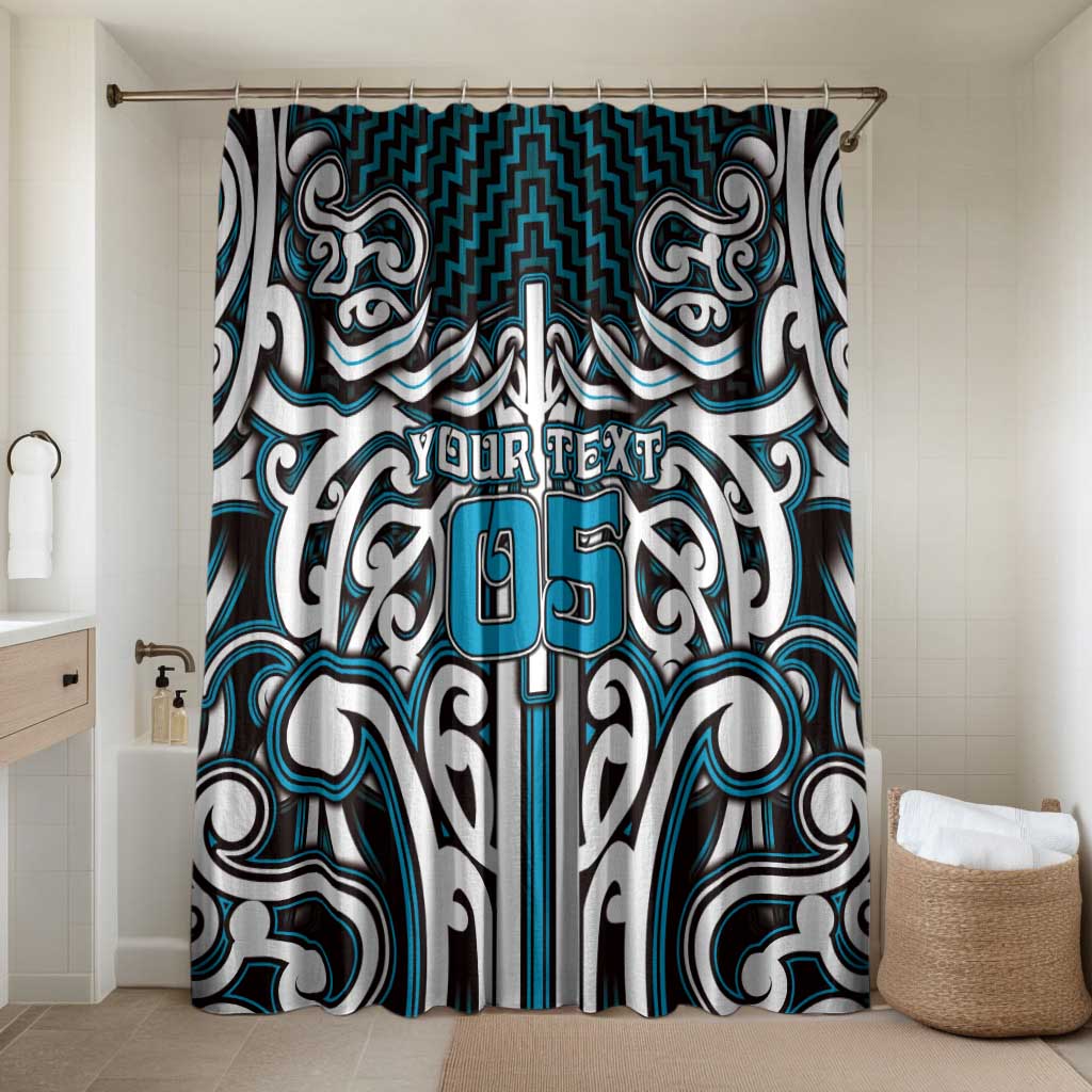 Custom Aotearoa Ngati Porou Bathroom Set Maori Tribal Pattern Mix Poutama