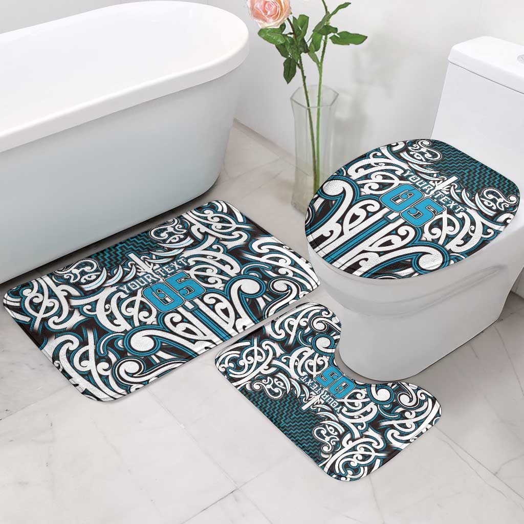 Custom Aotearoa Ngati Porou Bathroom Set Maori Tribal Pattern Mix Poutama
