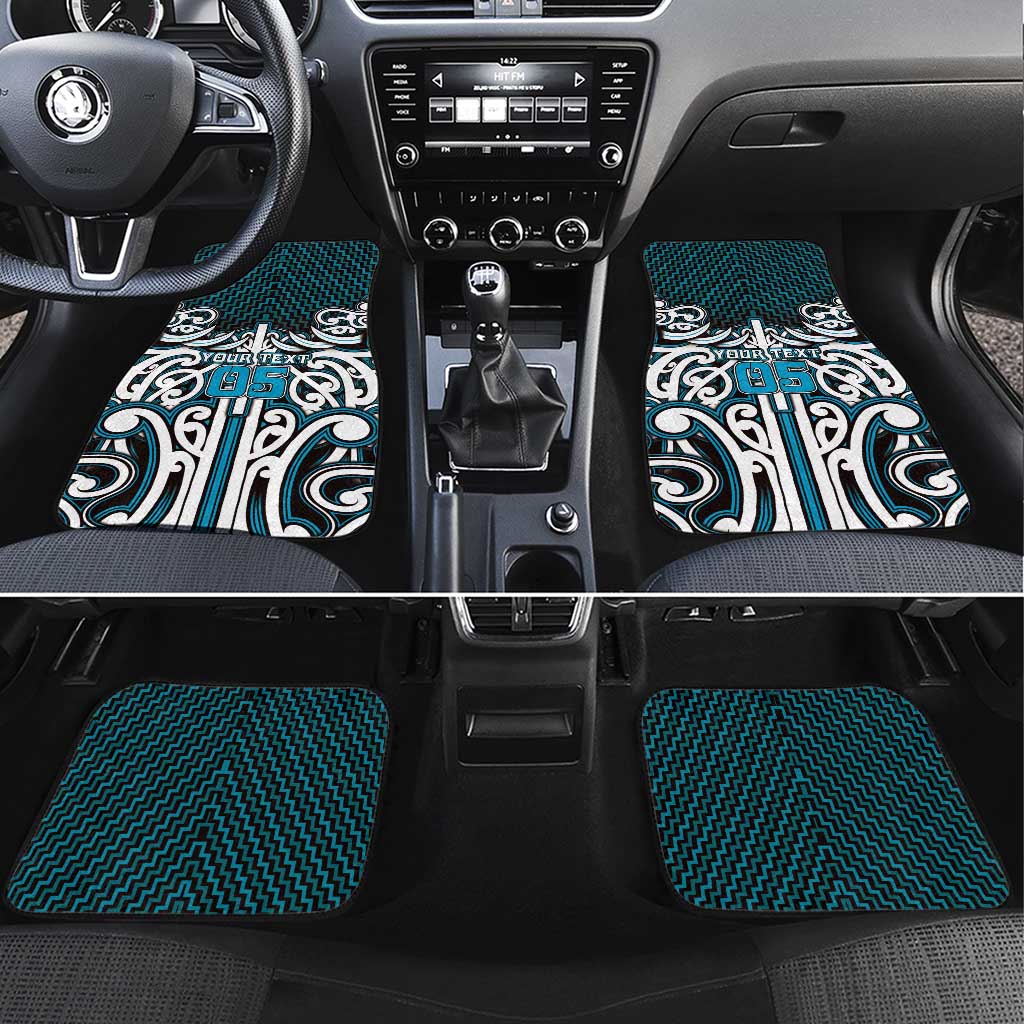 Custom Aotearoa Ngati Porou Car Mats Maori Tribal Pattern Mix Poutama