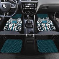 Custom Aotearoa Ngati Porou Car Mats Maori Tribal Pattern Mix Poutama