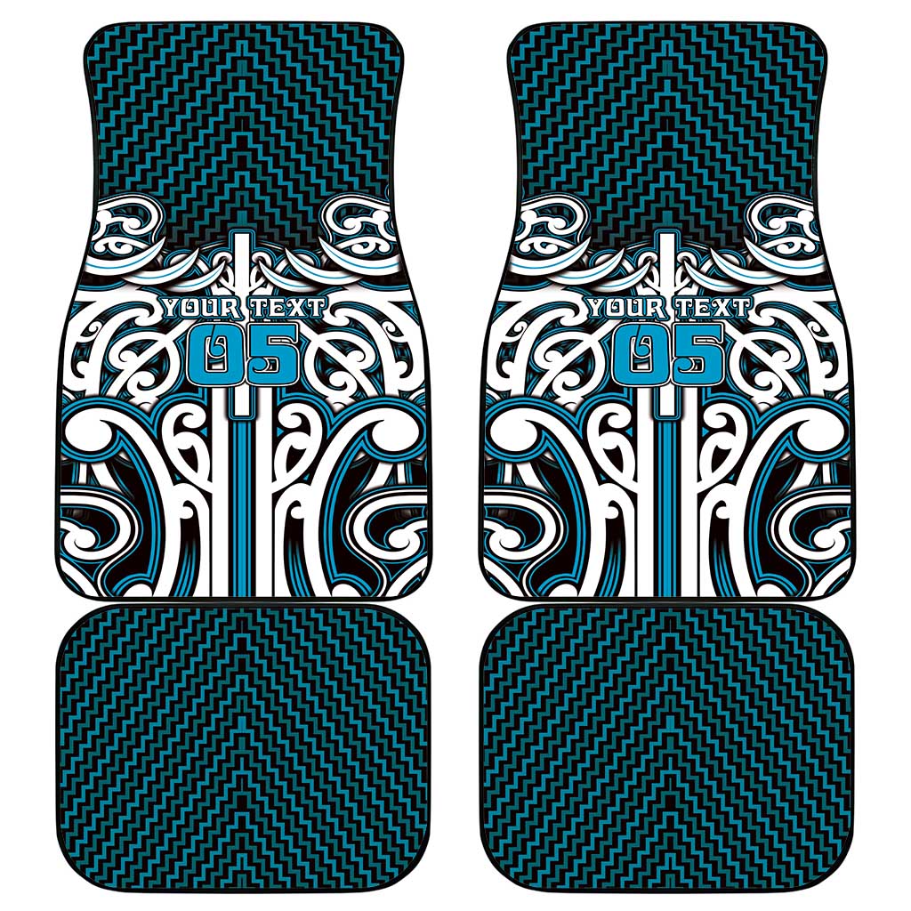Custom Aotearoa Ngati Porou Car Mats Maori Tribal Pattern Mix Poutama
