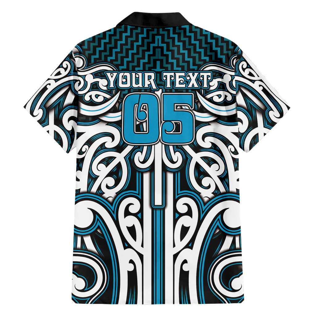 Custom Aotearoa Ngati Porou Family Matching Mermaid Dress and Hawaiian Shirt Maori Tribal Pattern Mix Poutama