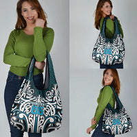 Custom Aotearoa Ngati Porou Grocery Bag Maori Tribal Pattern Mix Poutama