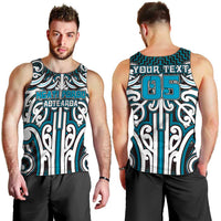 Custom Aotearoa Ngati Porou Men Tank Top Maori Tribal Pattern Mix Poutama