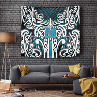 Custom Aotearoa Ngati Porou Tapestry Maori Tribal Pattern Mix Poutama