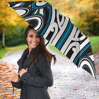 Custom Aotearoa Ngati Porou Umbrella Maori Tribal Pattern Mix Poutama