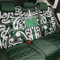 Custom Aotearoa Ngai Tahu Back Car Seat Cover Maori Tribal Pattern Mix Poutama
