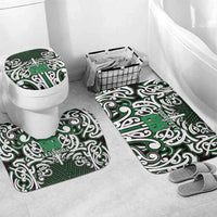 Custom Aotearoa Ngai Tahu Bathroom Set Maori Tribal Pattern Mix Poutama