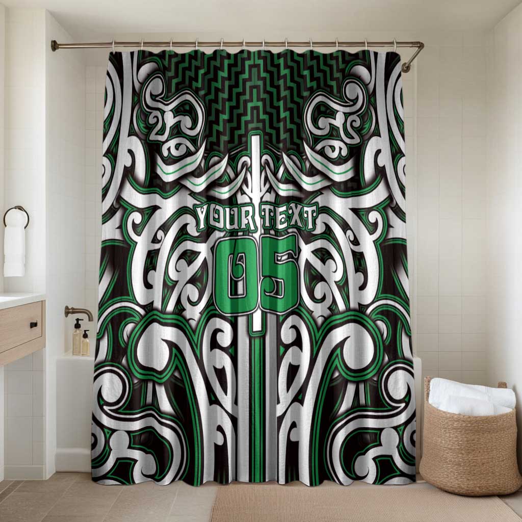 Custom Aotearoa Ngai Tahu Bathroom Set Maori Tribal Pattern Mix Poutama