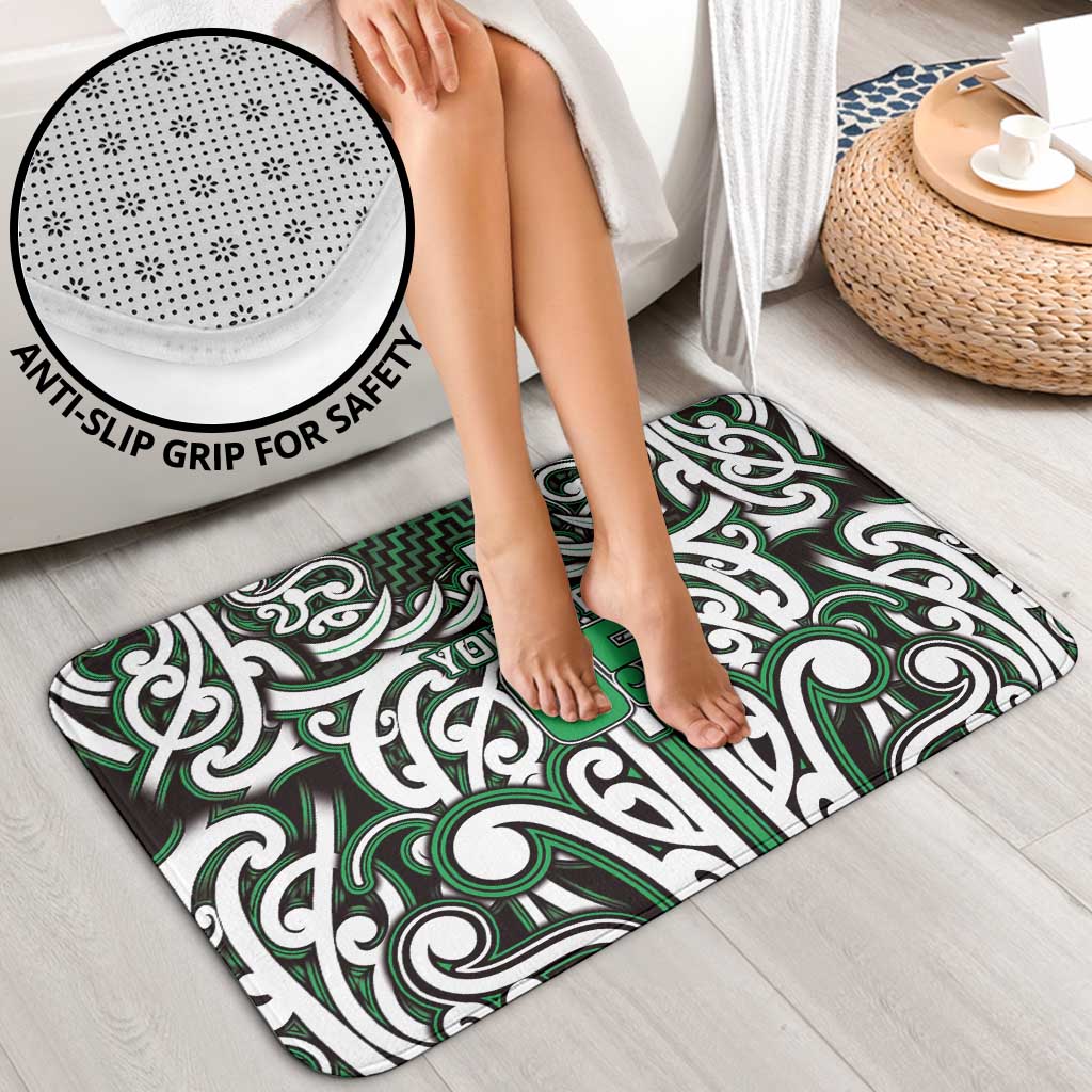 Custom Aotearoa Ngai Tahu Bathroom Set Maori Tribal Pattern Mix Poutama